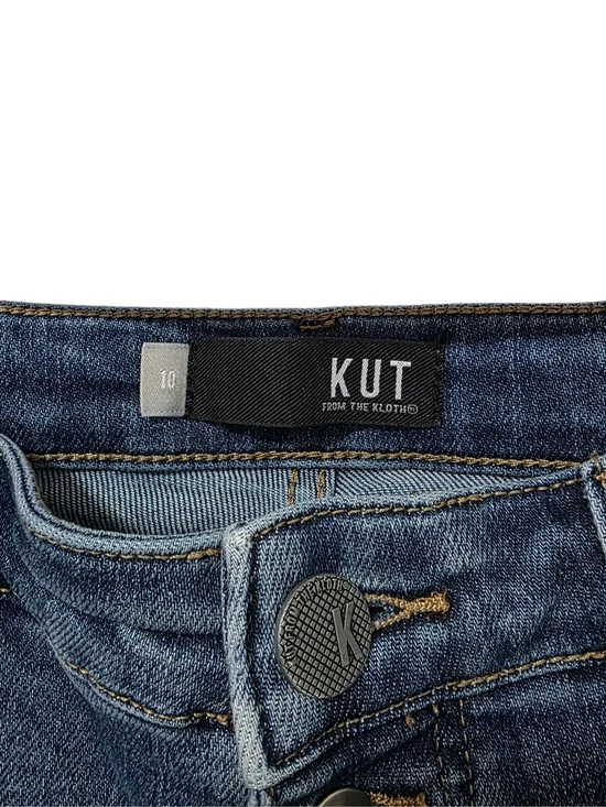 Kut From The Kloth
Rachael High-Rise Button-Fly Women's Jeans in Medium Blue - Picture 4 of 10